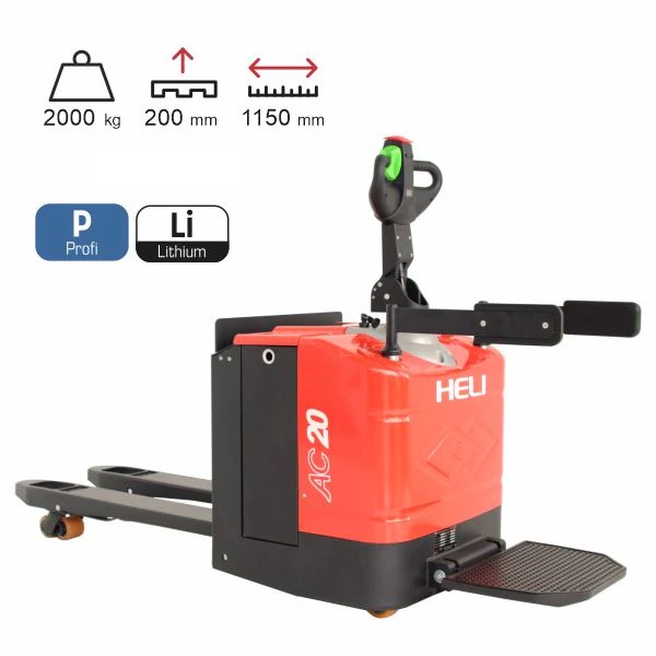 Elektrický paletový vozík Heli CBD20EPM-Li
